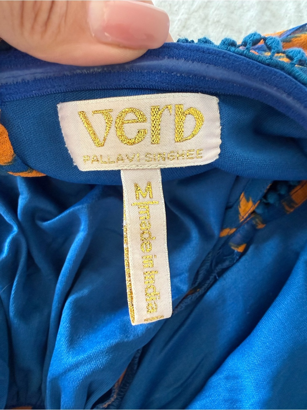 Anthropologie Verb by Pallavi Singhee Cut-Out Midi Dress - Picture 2 of 3